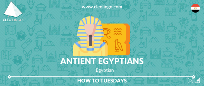 How to Talk about Ancient Egyptian In Egyptian Arabic