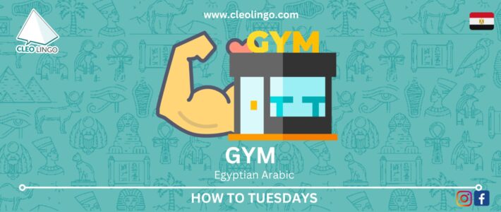 gym in Egyptian Arabic