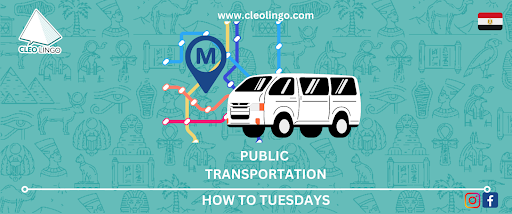 public transportation in Egyptian Arabic